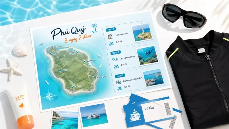 Du lịch Phú Quý nên đi mấy ngày và sắp xếp lịch trình bơi lội ra sao?