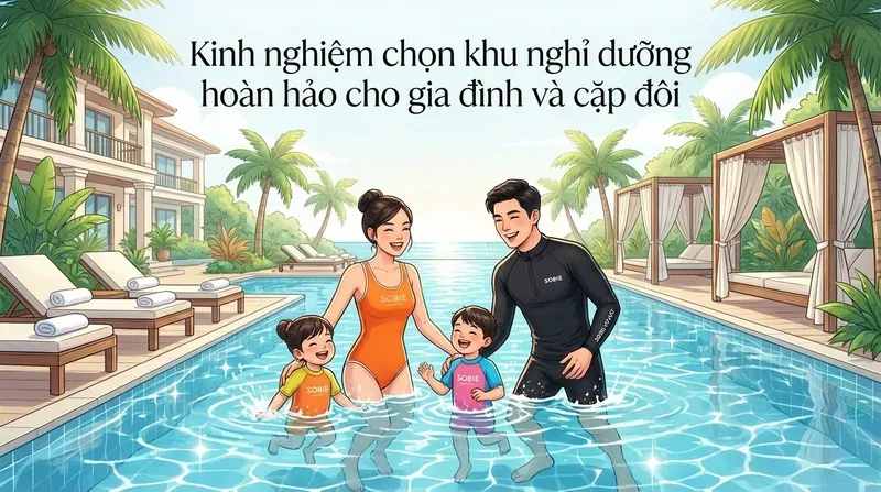 Kinh nghiệm chọn khu nghỉ dưỡng hoàn hảo cho gia đình và cặp đôi