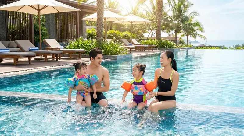 Tại sao khu du lịch có hồ bơi là lựa chọn hàng đầu cho gia đình?