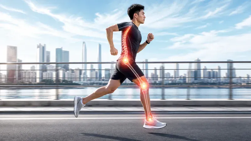 Tải trọng khớp khi chạy bộ và vì sao dễ gây quá tải hơn