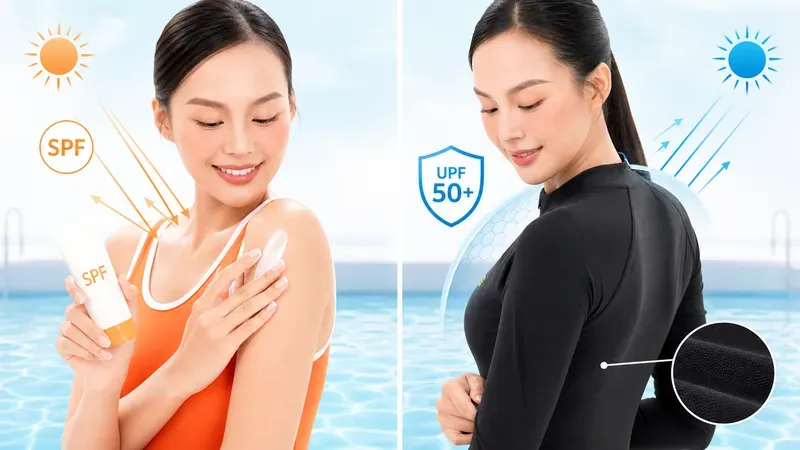 UPF và SPF khác nhau thế nào khi bảo vệ da?