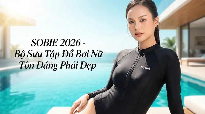 SOBIE 2026 - Bộ Sưu Tập Đồ Bơi Nữ Cao Cấp Tôn Dáng Phái Đẹp
