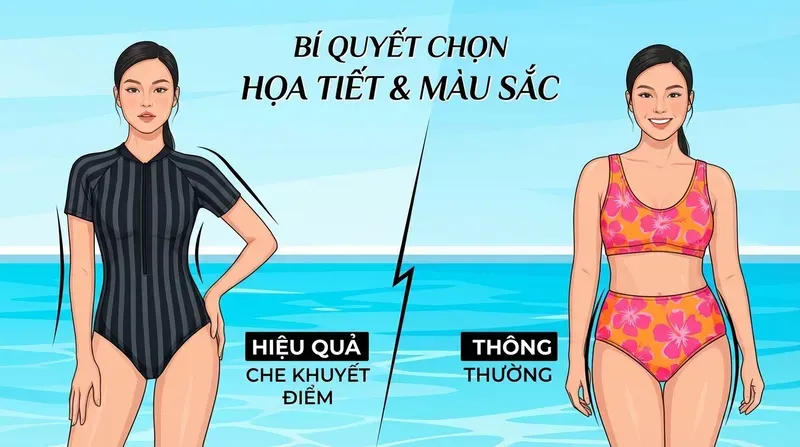 Bí quyết chọn họa tiết và màu sắc để đánh lừa thị giác