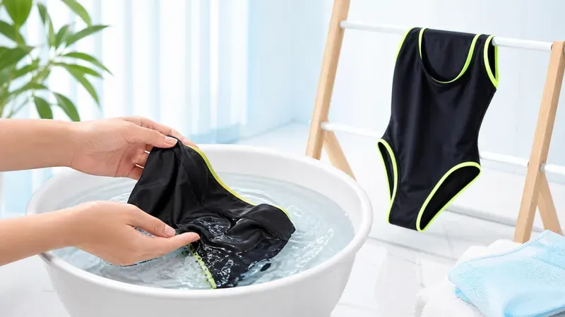 Giặt và phơi sai cách: lý do đồ bơi mới mua vẫn nhanh xuống màu