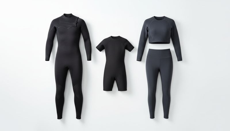 Phân loại đồ bơi giữ nhiệt: Từ Fullsuit đến Shorty và đồ rời