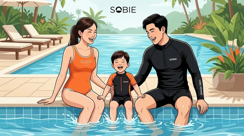 Review chi tiết các dòng đồ bơi chính hãng SOBIE cho cả gia đình