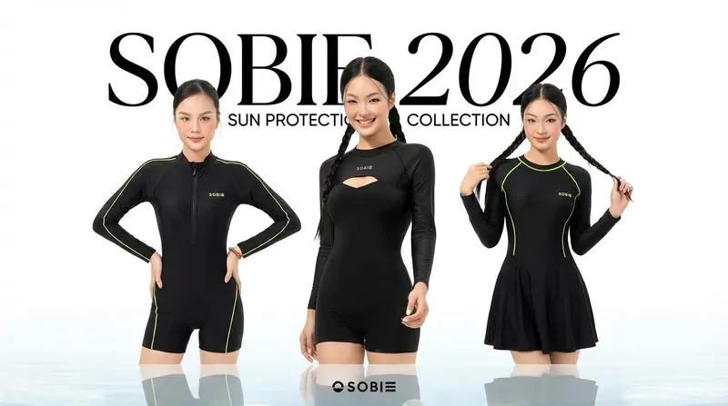 Xu hướng thiết kế đồ bơi chống nắng SOBIE 2026: Thời trang đi biển cao cấp
