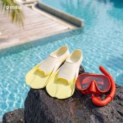 SET Mặt nạ lặn biển + Ống thở  SOBIE Red 11