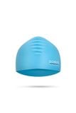 Nón bơi silicon cao cấp dành cho tóc dài SOBIE Blue - Wave S27 4