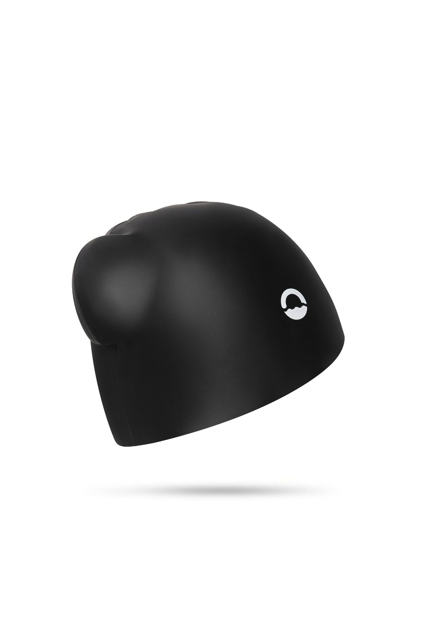Nón bơi silicon cao cấp dành cho tóc dài SOBIE Black - White S26