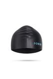 Nón bơi silicone cao cấp dành cho tóc dài SOBIE Black - Blue S25 4