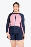 Áo bơi nữ SOBIE tay dài chống nắng Chubby Willow 1