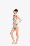 Set bikini 2 mảnh SOBIE hoạ tiết caro Hot Pearl 3