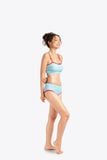 Set bikini 2 mảnh SOBIE hoạ tiết caro Hot Pearl 4