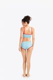 Set bikini 2 mảnh SOBIE hoạ tiết caro Hot Pearl 5