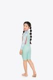 Wetsuit KID bé gái SOBIE liền thân tay dài giữ nhiệt màu xanh Warmy Baby Blue 5