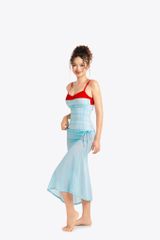 Đồ bơi nữ SOBIE liền thân monokini kèm váy voan dài Hot Hot 3