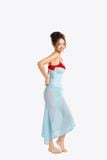 Đồ bơi nữ SOBIE liền thân monokini kèm váy voan dài Hot Hot 4