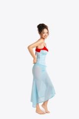 Đồ bơi nữ SOBIE liền thân monokini kèm váy voan dài Hot Hot 4