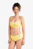 Set bikini 2 mảnh SOBIE hoạ tiết caro Hot Golden 1