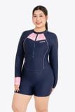 Đồ bơi nữ SOBIE liền thân tay dài chống nắng Chubby Lynn 1
