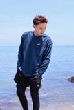  Áo tay dài đi biển Rashguard Loose Summer Navy 