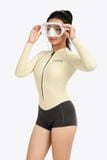 Wetsuit Nữ SOBIE tay dài Half Body giữ nhiệt 1.5mm Ocean Santa 5
