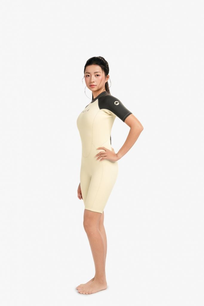 Wetsuit Nữ SOBIE tay ngắn Half Body giữ nhiệt 1.5mm Ocean Rica — 3