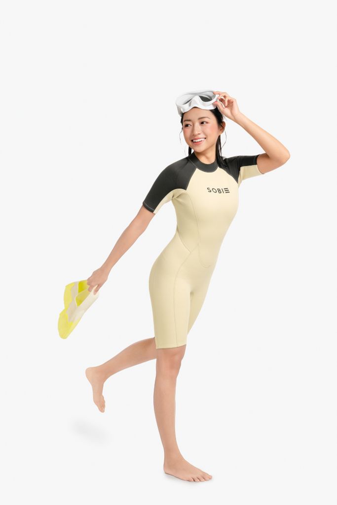 Wetsuit Nữ SOBIE tay ngắn Half Body giữ nhiệt 1.5mm Ocean Rica — 8