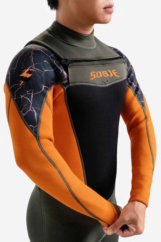 Wetsuit Nam SOBIE Full Body giữ nhiệt 2.5mm FrontZip Ocean Pulse — 7