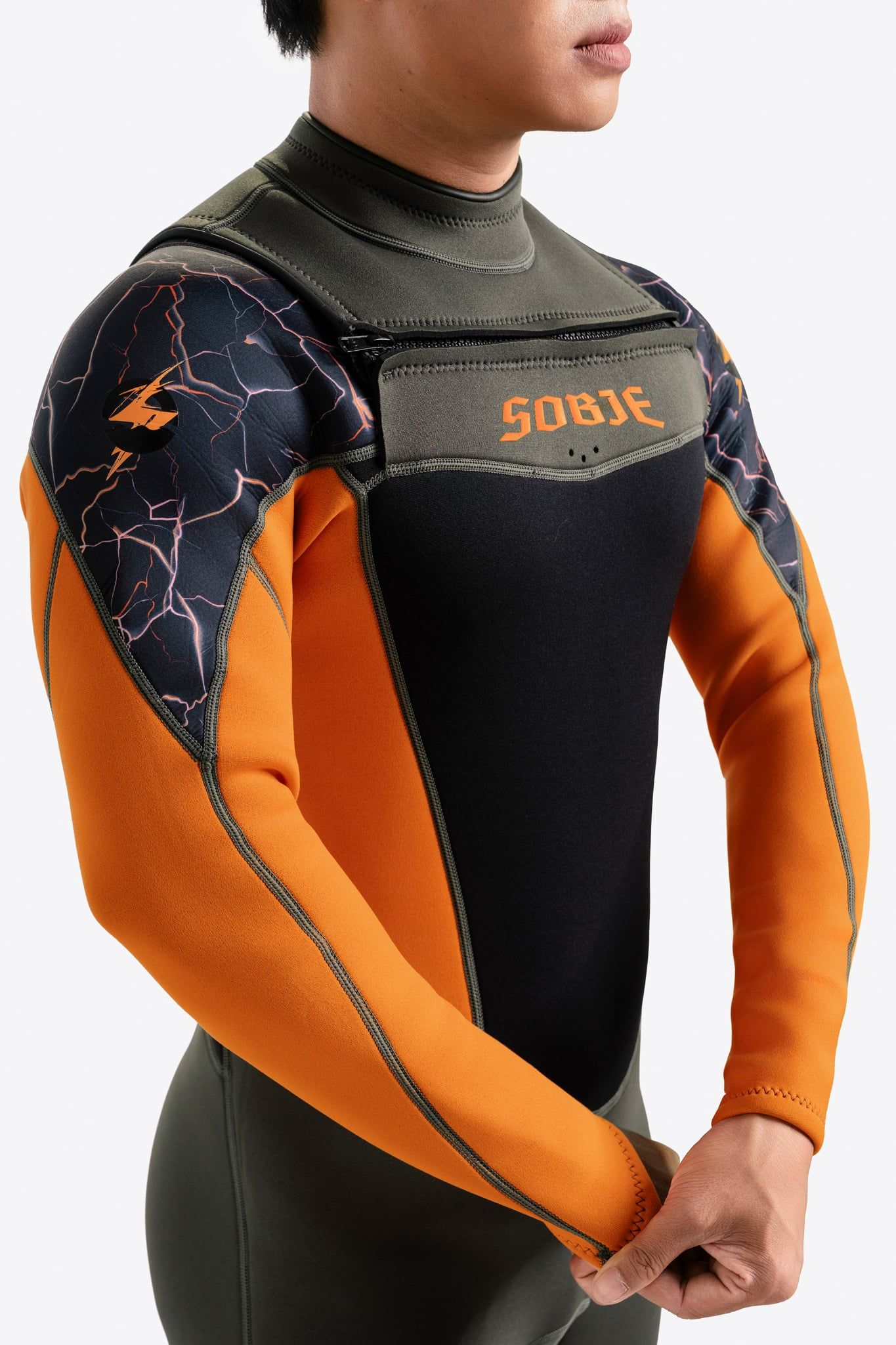 Wetsuit Nam SOBIE Full Body giữ nhiệt 2.5mm FrontZip Ocean Pulse — 7