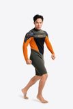 Wetsuit Nam SOBIE tay dài Half Body giữ nhiệt 1.5mm Ocean Swell 4