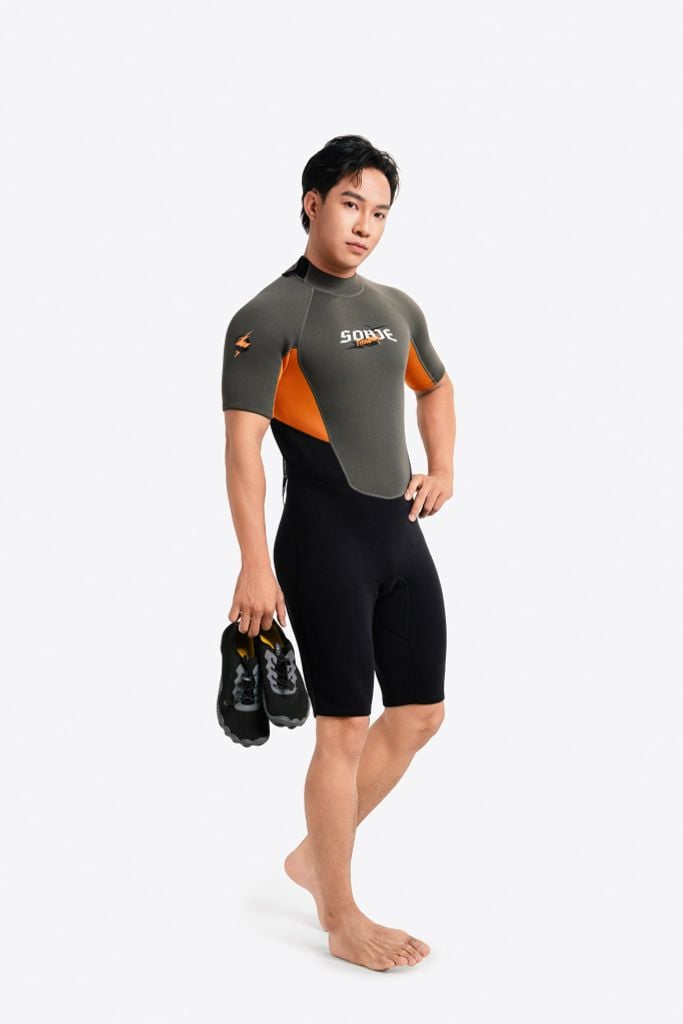 Wetsuit Nam SOBIE tay ngắn Half Body giữ nhiệt 1.5mm Ocean Tube — 8