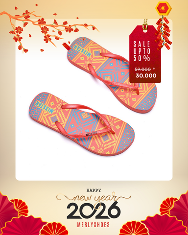 Dép Kẹp, Dép Xỏ Ngón, Dép Nhựa Thái Lan 1050 Phối Màu