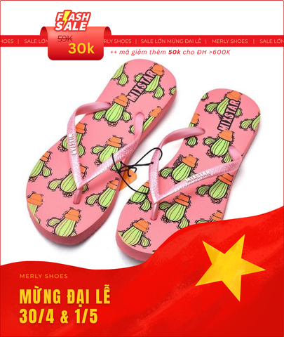 Dép Kẹp, Dép Xỏ Ngón, Dép Nhựa Thái Lan 1050 Phối Màu