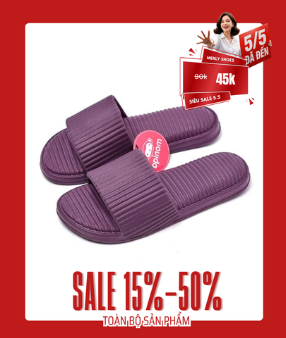 [ GIẢM 30% ] Dép Nhựa Thái Lan Moniga 1320N Xanh Biển, Xám, Tím