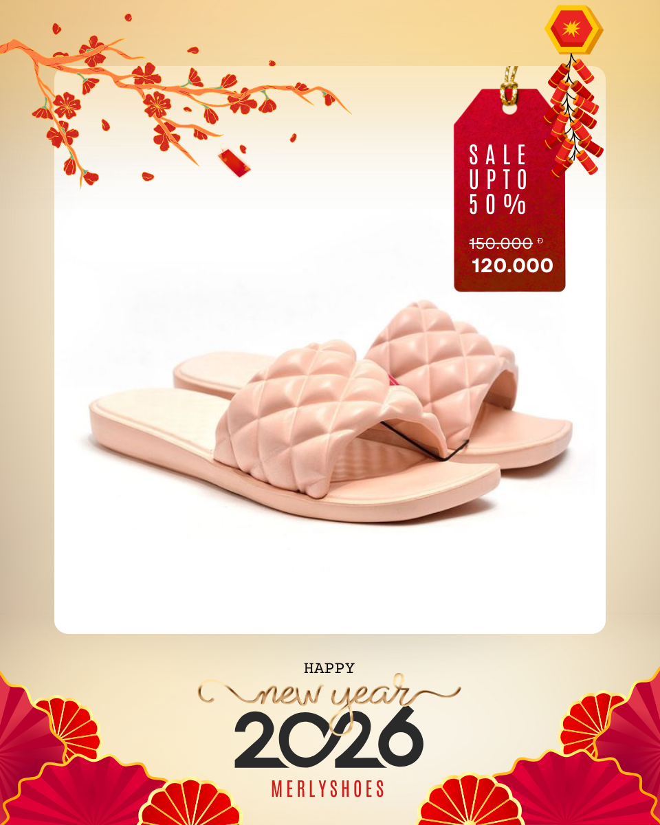 Dép Quai Ngang Nữ, Dép Nhựa Thái Lan Nữ Moniga 1423N