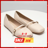 [Restock] Giày Búp Bê Mary Jane Merly 1473 Trắng Ngà , Giày Búp Bê Quai Ngang, Giày Mũi Vuông Nữ, Giày Búp Bê Có Quai Hàn Quốc, Giày Công Sở Nữ, Giày Bệt Nữ, Giày Nữ Big Size