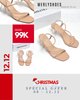 Sandal Cao Gót Màu Nude Quai Mảnh Gót Trong, Giày Cao Gót 7cm, Giày Gót Trong Suốt, Giày Xăng Đan Dây, Giày Sandal Bigsize, Giày Dự Tiệc Sang Trọng Merly 1598 Kem