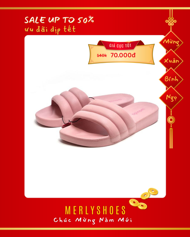 Dép Quai Ngang Nữ, Dép Nhựa Thái Lan, Dép Đi Văn Phòng Moniga 10.6 1445N