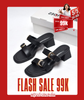 Guốc Nữ Đen Quai Ngang Gắn Khoá Đế Vuông Thấp 3cm Merly 1607 Đen Bigsize 35-43, Dép Cao Gót, Dép Sandals Nữ, Guốc Mặc Áo Dài, Guốc Đi Biển, Guốc Nữ Big Size