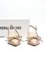 [New 3cm] Giày Cao Gót Nơ Phồng 3cm Mũi Nhọn Hở Gót Merly 1634-3p Kem Bóng Gót Thấp 3cm, Giày Đi Tiệc, Giày Cao Gót Đen, Giày Công Sở Nữ, Giày Cao Gót Big Size, Giày Cao Gót Mặc Áo Dài