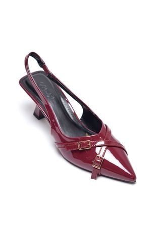 [NEW 35-43] Giày Cao Gót Slingback Mũi Nhọn Gót 6cm Khóa Merly 1638 Đỏ Bóng, Giày Cao Gót Đỏ, Giày Công Sở Nữ, Giày Đi Tiệc, Giày Mặc Váy Dài Giày Nữ Bigsize 35-43, BH 1 Năm, Phiên Bản Gót Nhỏ Của 1608