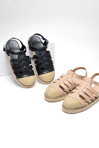 Sandal Nữ Rọ Đan Cói Raffia Vibe Mùa Hè Thương Hiệu MERLY 1657 Kem Cát – Giày Sandal Bigsize 35–43, Sandal Nữ Bệt, Sandal Đi Biển, Dép Sandal Rọ Bít Mũi