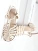 Sandal Nữ Quai Đan Dây Mảnh Gót Vuông 5cm Merly 1661 Trắng Kem Ivory – Giày Phong Cách Rọ Hiện Đại, Xăng Đan Big Size 35–43, Sandal Gót Vuông, Giày Sandal Bigsize