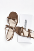 Giày Xăng Đan Nữ Gót Thấp 2cm Dây Mảnh Đính Nơ Merly 1672 Nâu Cocoa, Sandal Dây, Sandal Bệt, Sandal Nơ Xinh, Sandal Tiểu Thư, Sandal Hè 2026, Sandal Big Size 35-43
