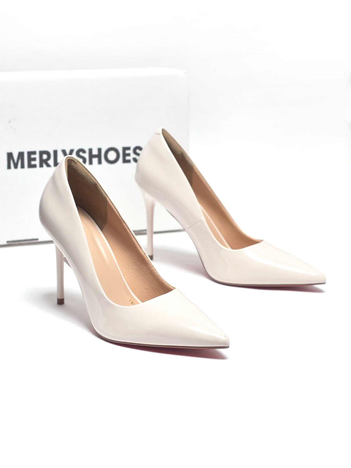 Giày Cao Gót Trắng Mũi Nhọn Gót Đũa 10cm Merly 1705 Trắng Kem Bigsize 35-43, Giày Cao Gót Bigsize, Giày Cao Gót Mũi Nhọn, Giày Cao Gót 10cm, Giày Đi Tiệc, Giày Bít Mũi Nữ, Giày Công Sở Nữ