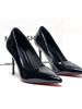 Giày Cao Gót Đen Mũi Nhọn Gót Đũa 10cm Merly 1705 Đen Onyx Bóng Bigsize 35-43, Giày Cao Gót Bigsize, Giày Cao Gót Mũi Nhọn, Giày Cao Gót 10cm, Giày Đi Tiệc, Giày Bít Mũi Nữ, Giày Công Sở Nữ