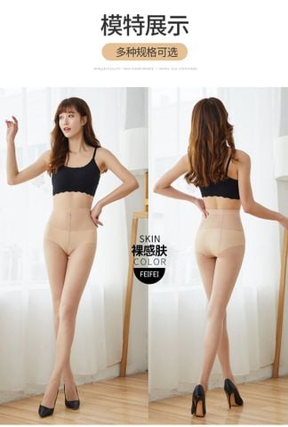 Quần tất văn phòng quần chống xước Merly, Vớ Quần Nữ Mỏng Nhẹ Co Giãn, Tất Quần Trơn Màu Đen Và Da Dễ Phối Đồ