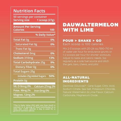  [Vị mới] Bột bổ sung năng lượng thể thao Tailwind Endurance Fuel 30~50 servings 